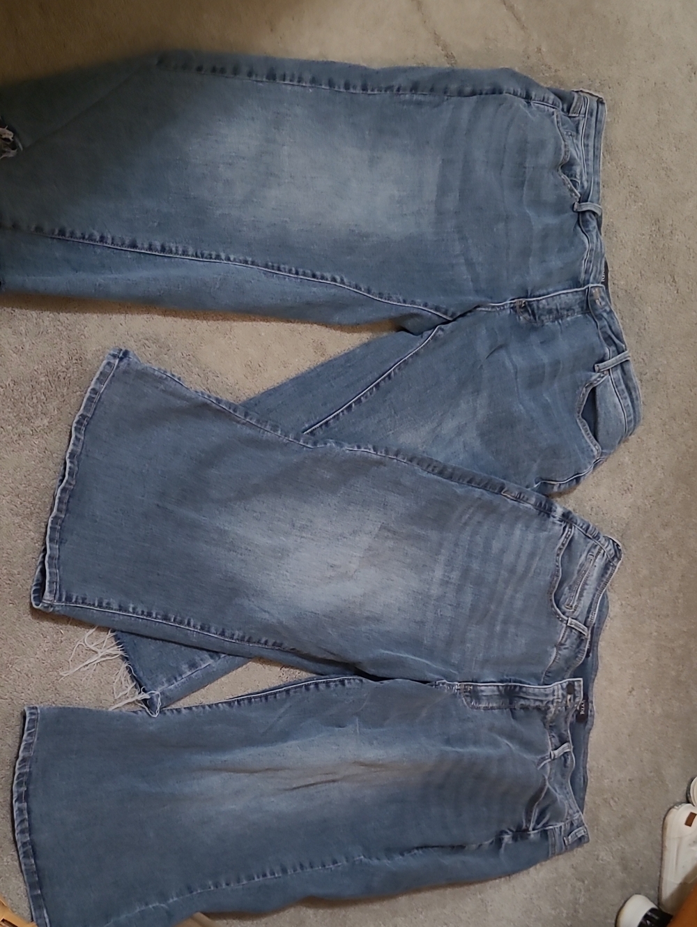 NYDJ Wide Leg Denim Size 18w Bundle Lot 2 Pairs Women's blue jeans